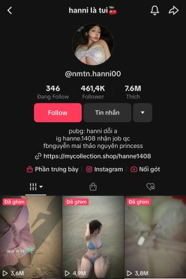 Lộ clip livestream tiktoker 8 triệu follow Nguyễn Mai Thảo Nguyên